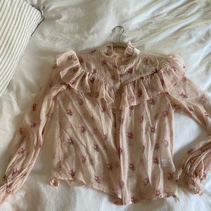 Love Shack Fancy blouse